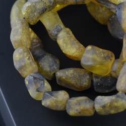 Light green Raw amber bracelets